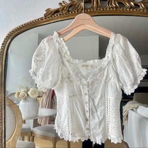 Loveshackfancy Bryant Top Size 4 | New Without Tags!!